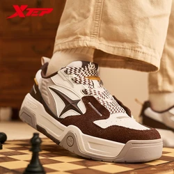 Xtep Skate Shoes For Men  Winter Fashion Increase Stability Sports Shoes Keep Warm Casual Street Style Sneakers 976419310041