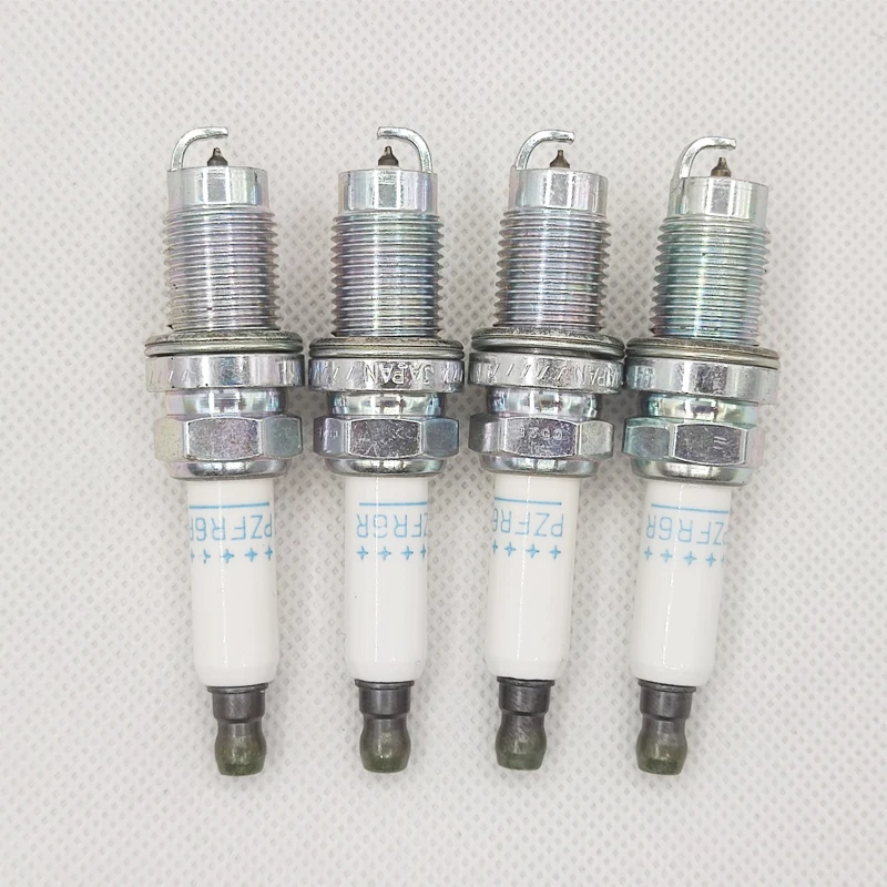 4/20pcs PZFR6R 5758 Platinum Spark Plug Candles Fits For Suotan Magotan Lanyard Bora Touran PZFR6R-5758 Car Engines