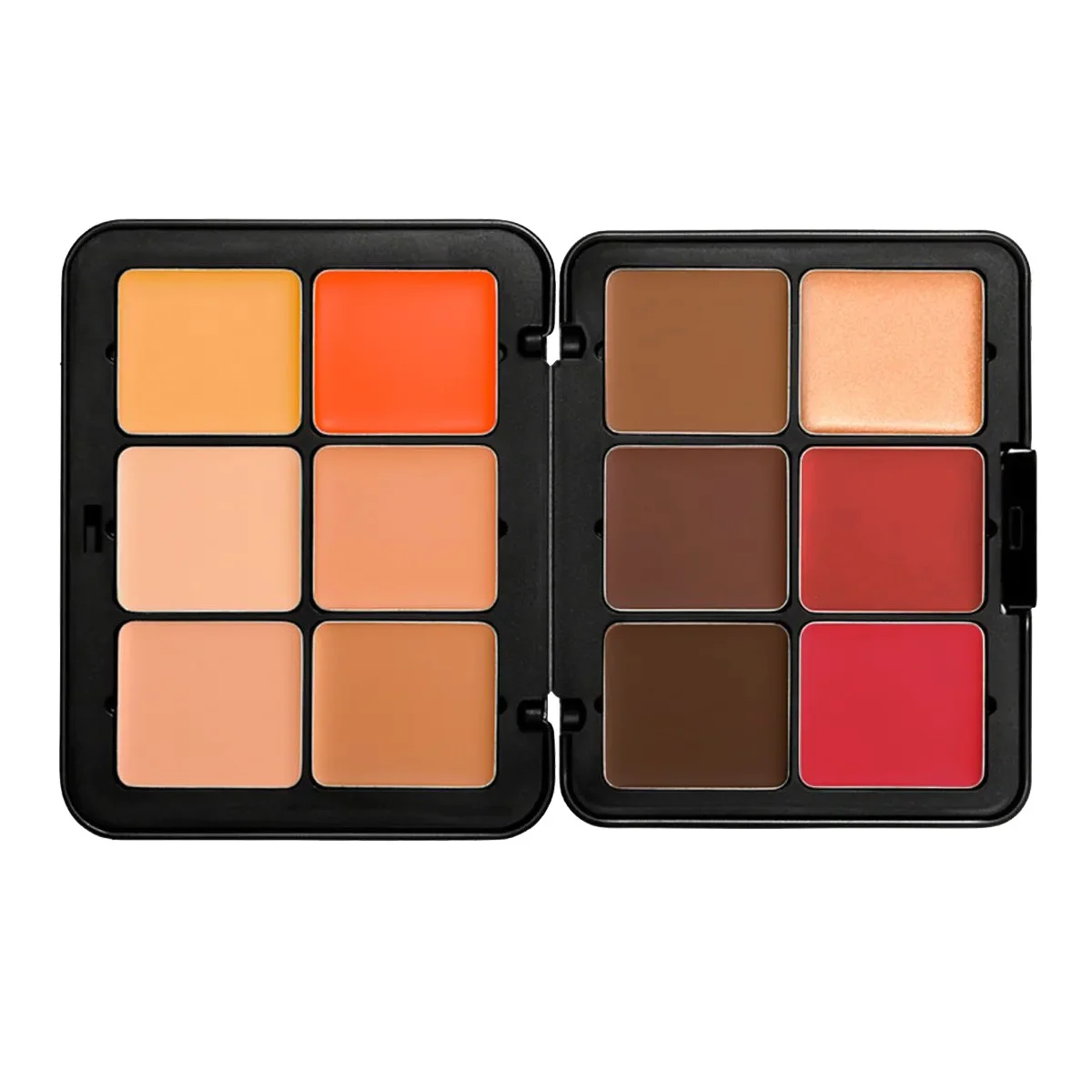 

12 Color Highlight Blush Concealer Makeup Palette Shimmer Matte Long-Lasting Waterproof Makeup Rouge Compact Cream Blush Palette