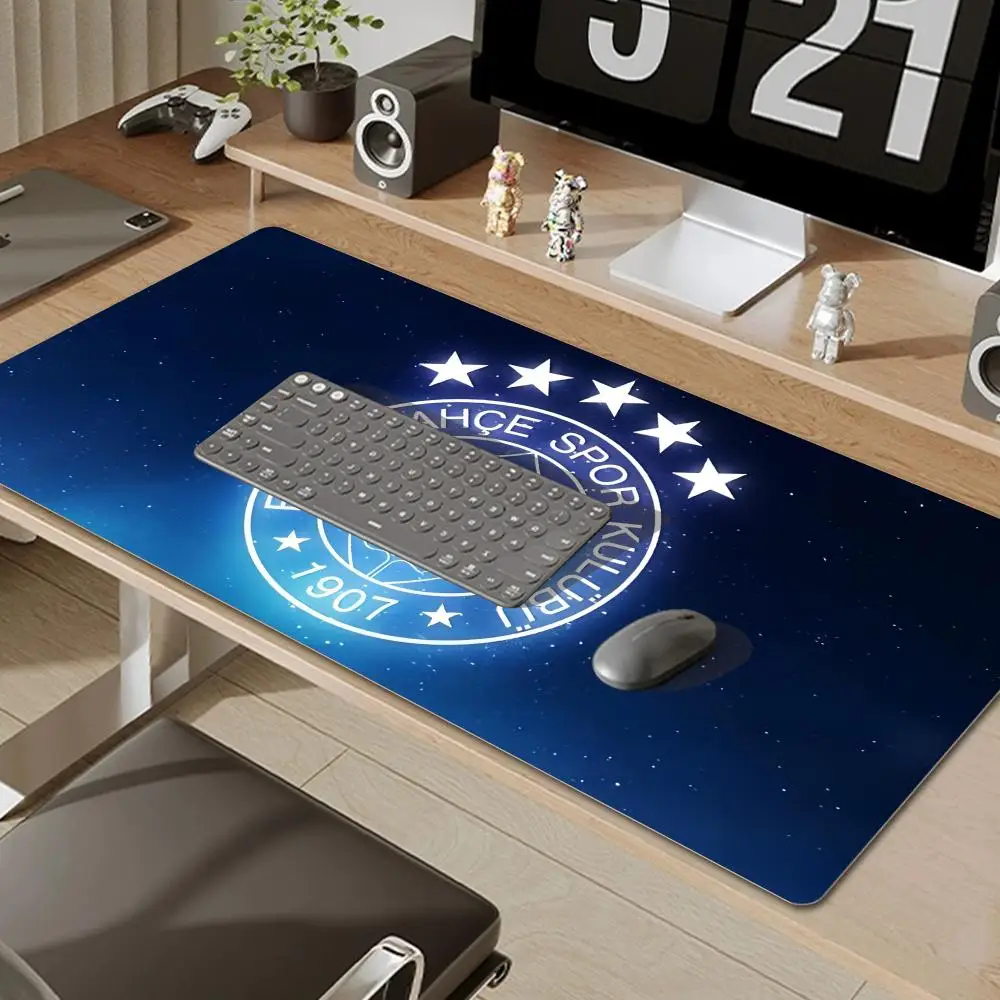 Turkey Fenerbahce SK Large Gaming Mouse Pad Computer Mousepad Gamer Laptop Mouse Mat Office Mausepad XXL Keyboard Mat Desk Pad