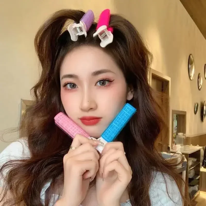 

1/2Pcs Hair Rollers Hair Clip Volumizing Hair Root Fluffy Clip Bangs Styling Clip Self-adhesive Curling Iron Style Hairpins Tool