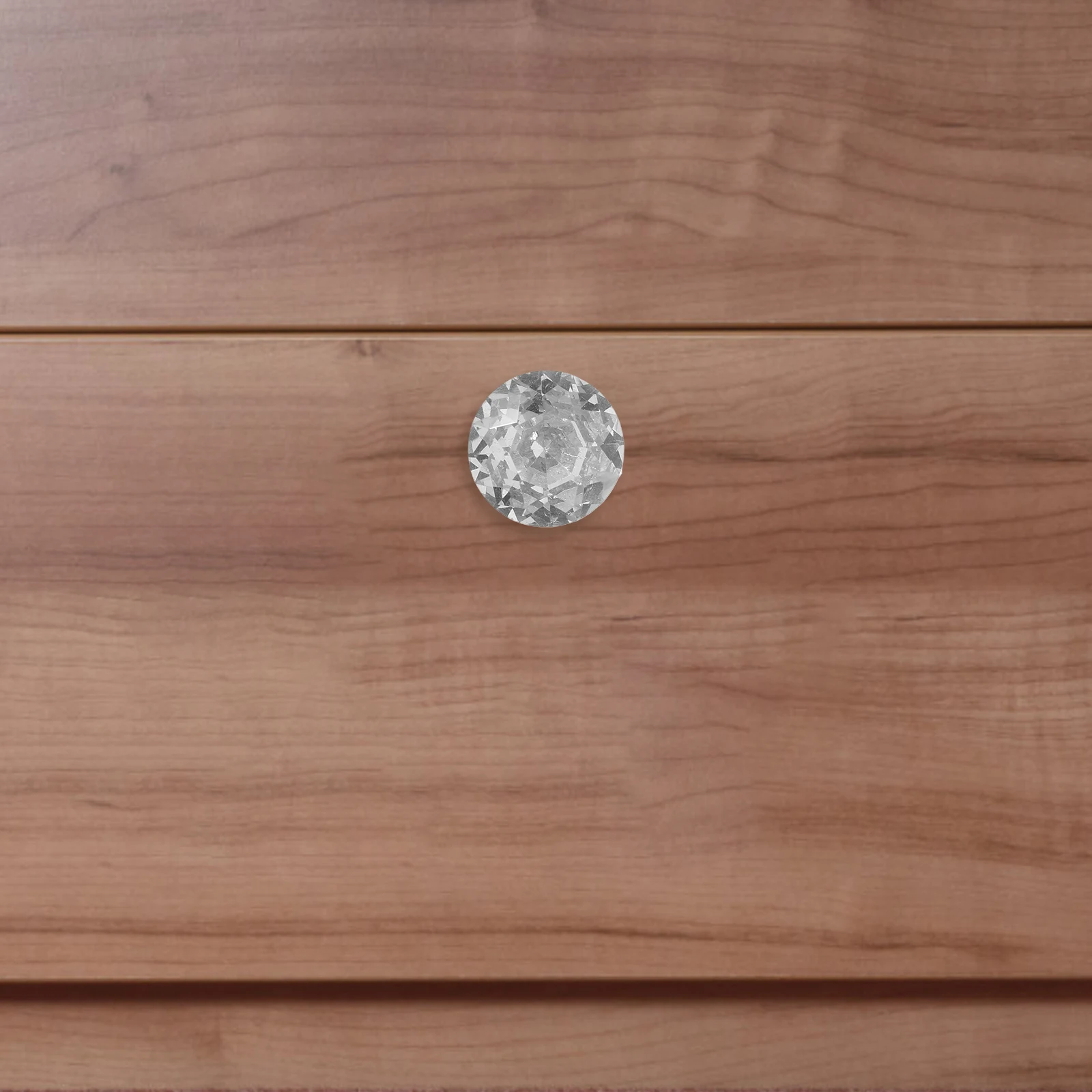 

8 Pcs Diamond Cabinet Handles Crystal Dresser Knobs Decor Door Pull for Cabinets Aluminum Alloy Drawer Clear Drawers Closet