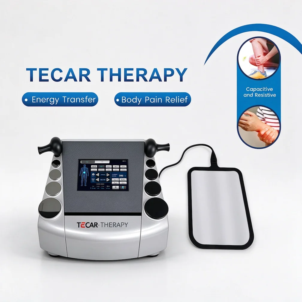 448KHz Indiba Therapy Machine for Skin Tightening Deep Heating Muscle Relaxation Pain Relief