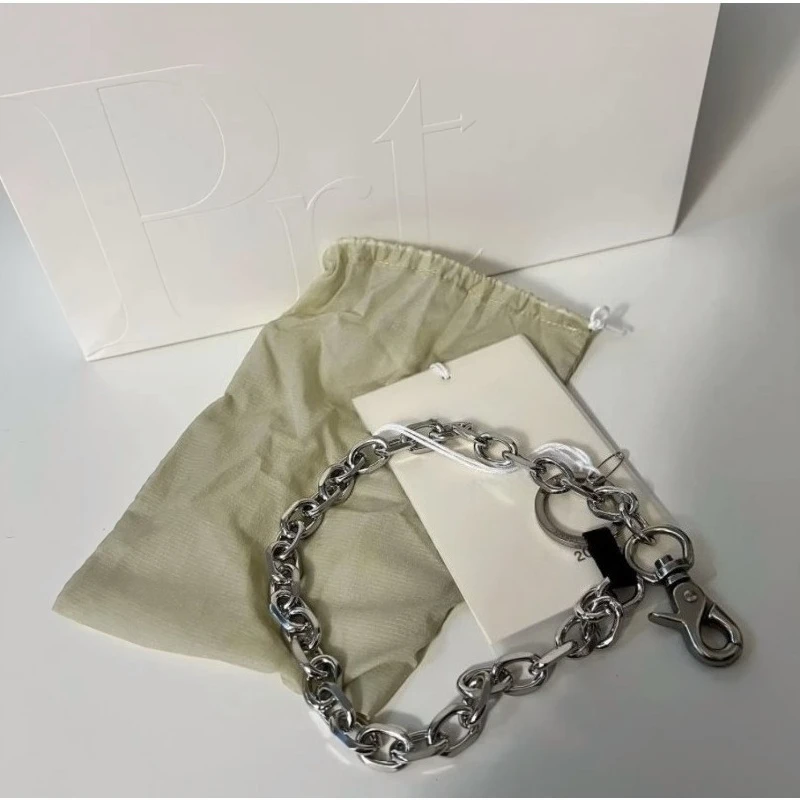 High Quality OL Anti Tarnish Brass Chain Necklace Versatile Hiphop Streetwear Unisex Pant Chain Ornament