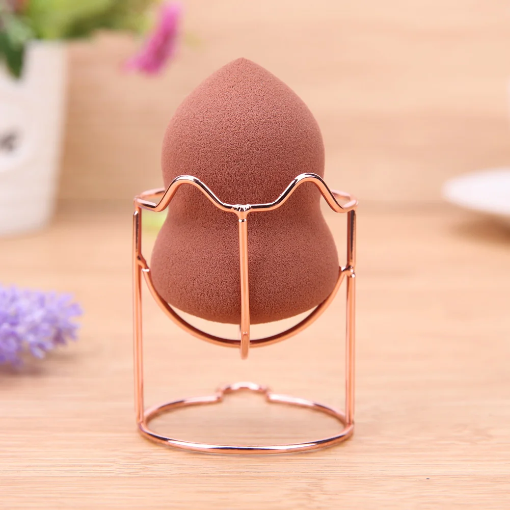 Podstawka na gąbeczkę do makijażu w kształcie kropli wody, uchwyt do suszenia gąbeczek do makijażu, wzór kotka