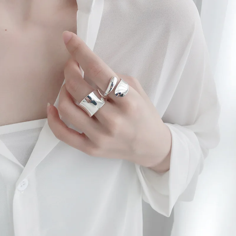 مفتوح نمط المرأة المألوف نمط واسع بسيط مفتوح نمط الرجعية الدائري المرأة زوجين نمط عطلة مجوهرات اكسسوارات