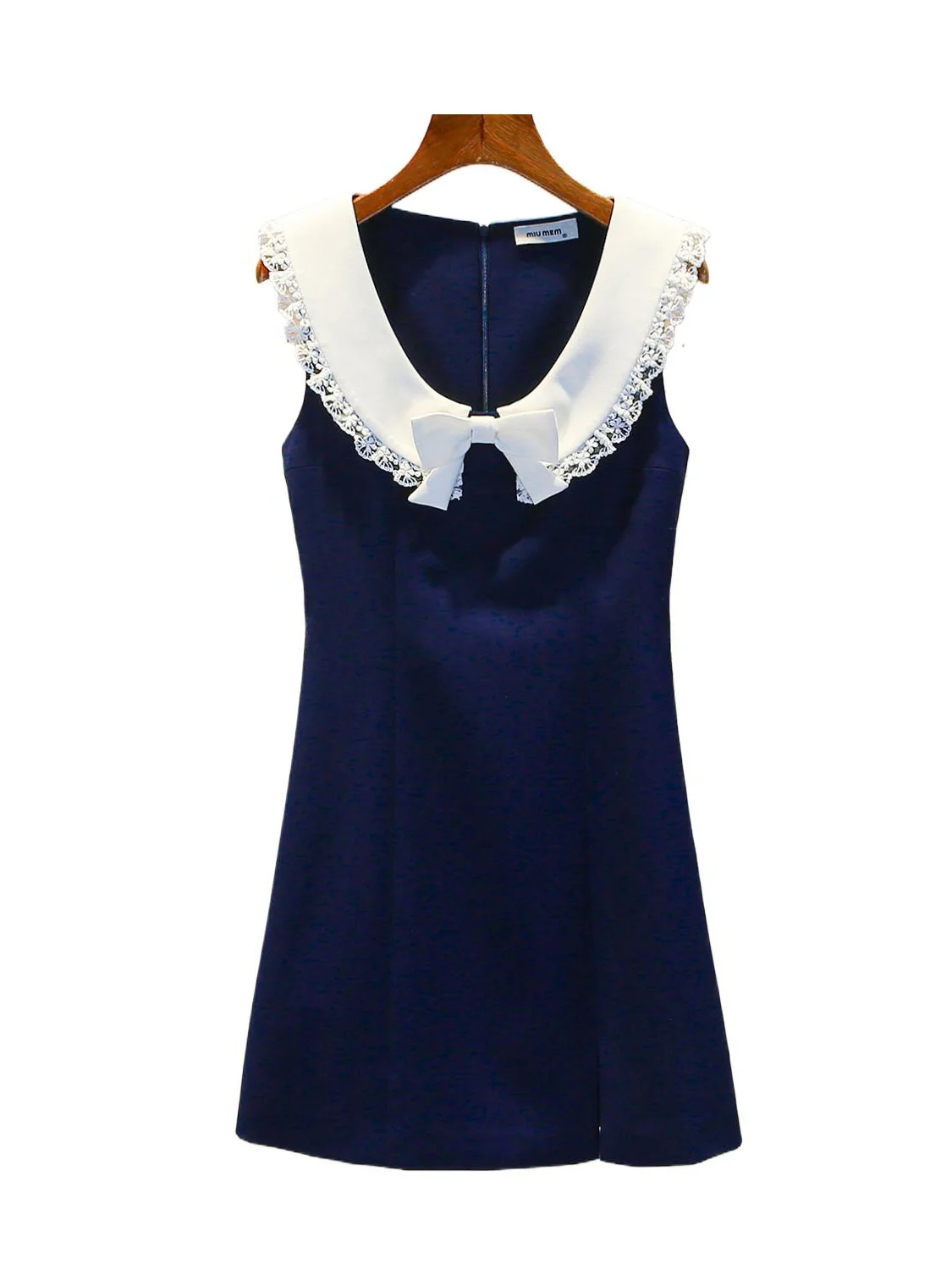 Elegancka damska kamizelka z koronką, wiązana, Dr Ele Miss Rich, do pracy, prosta, z wysokim stanem, z włókna poliestrowego.