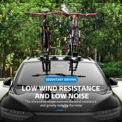 FOVNO Bicycle Car Rack Manual Suction Cup Roof Frame Aluminum Single Car Rack Road Mountain Bike Universal Holder Bike Tools