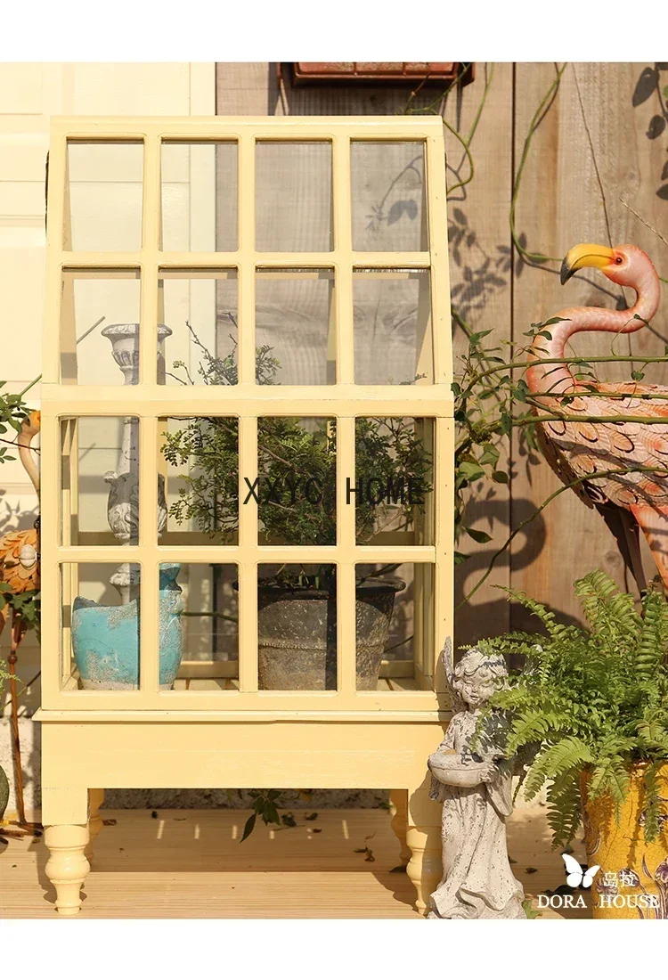 Massief Houten Glaz…