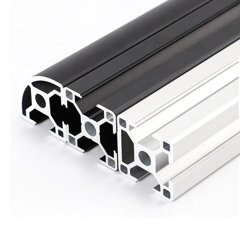1515 2020 3030 Aluminum Profiles Standard Anodizing Printer Frames 6063 Aluminum Extrusion Profile Thickness 1mm/1.5mm/1.8mm 1Pc