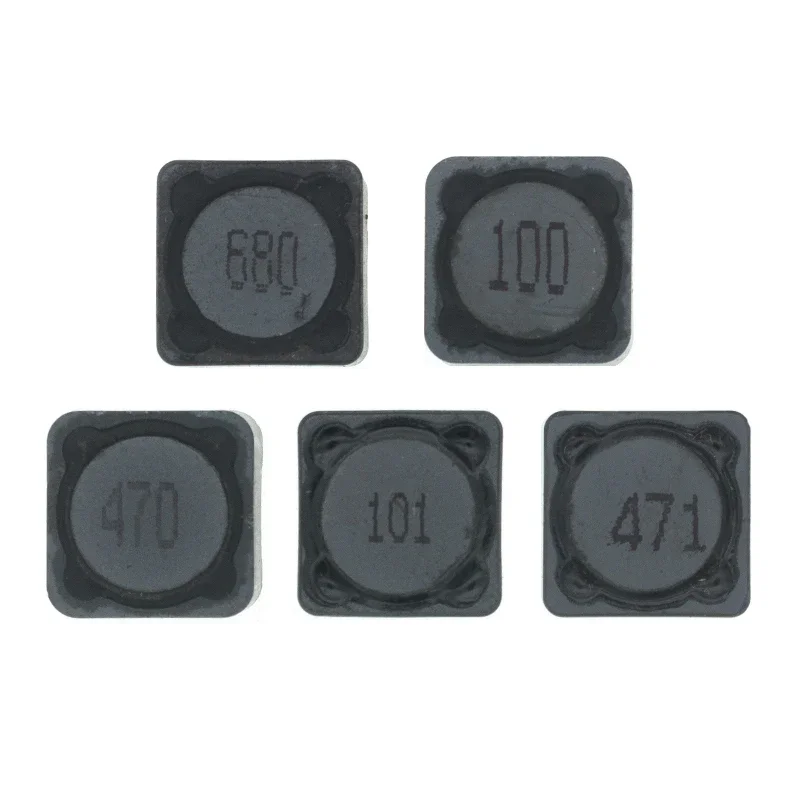 10pcs CD127 Power Inductance12*12*7mm 10/47/68/100/470UH CD127R Shielded SMD Inductor