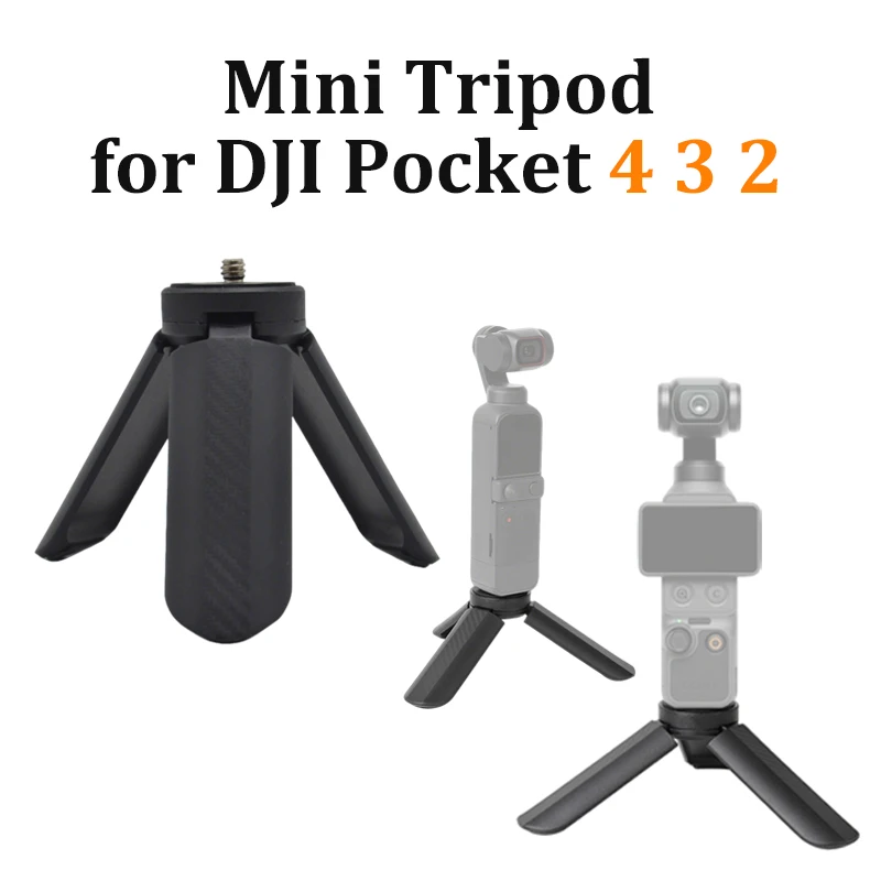 Leichtes Mini-Stativ Taschenkamera-Zubehör für DJI Osmo Pocket 4 3 2 Gimbal Desktop-Stativ