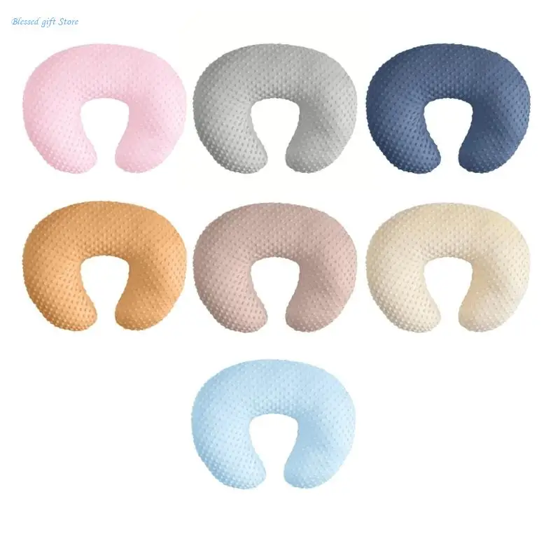 

Newborns Baby Breastfeeding Pillowcase Soft Breathable Pillow Cover Protector Nursing Slipcover Protective Sleeve Case