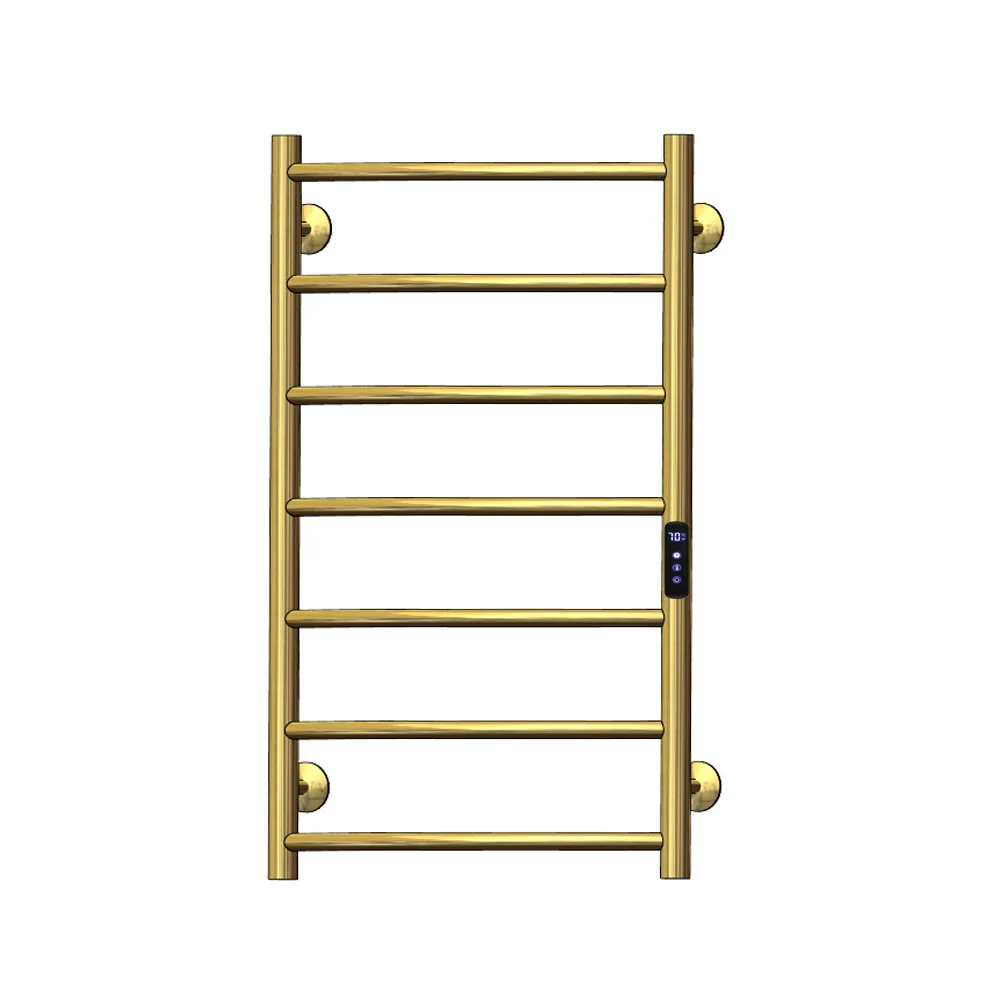 

Warmer Rack Wall Mounted Heated For Bathroom IPX5 Waterpoof 5 Levels Temperature Towel Heater