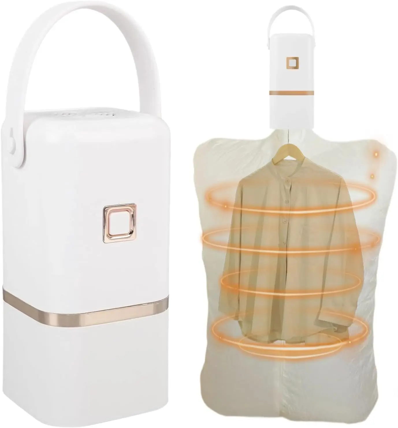 Portable Mini Clothes Dryer with Drying Bag - Compact Electric Dryer for Travel, RV, Home, Apartment