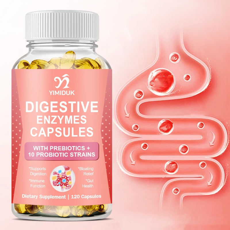 

Органическая пищевая ферментная добавка — способствует впитыванию питательных веществ, пищеварению и здоровья кишечника для взрослых, мужчин и женщин.