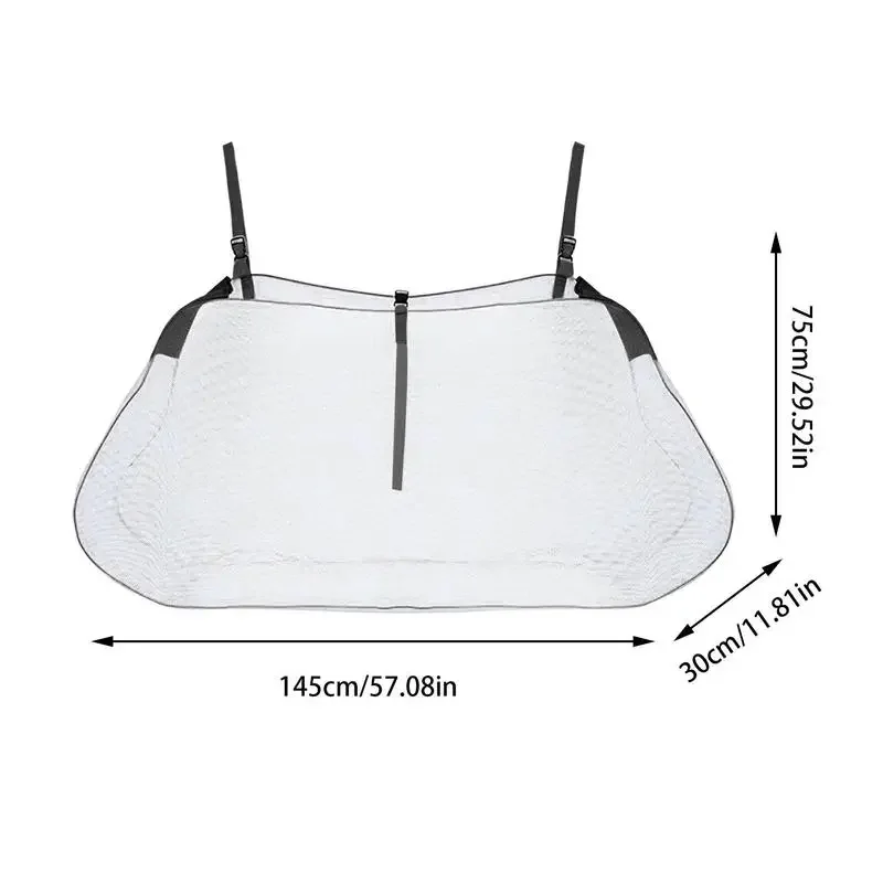 Pool Toy Storage Swimming Pool Bag Large Hanging Net Bag Swimming Pool Accessories Toy Organizer for Inflatables Toys