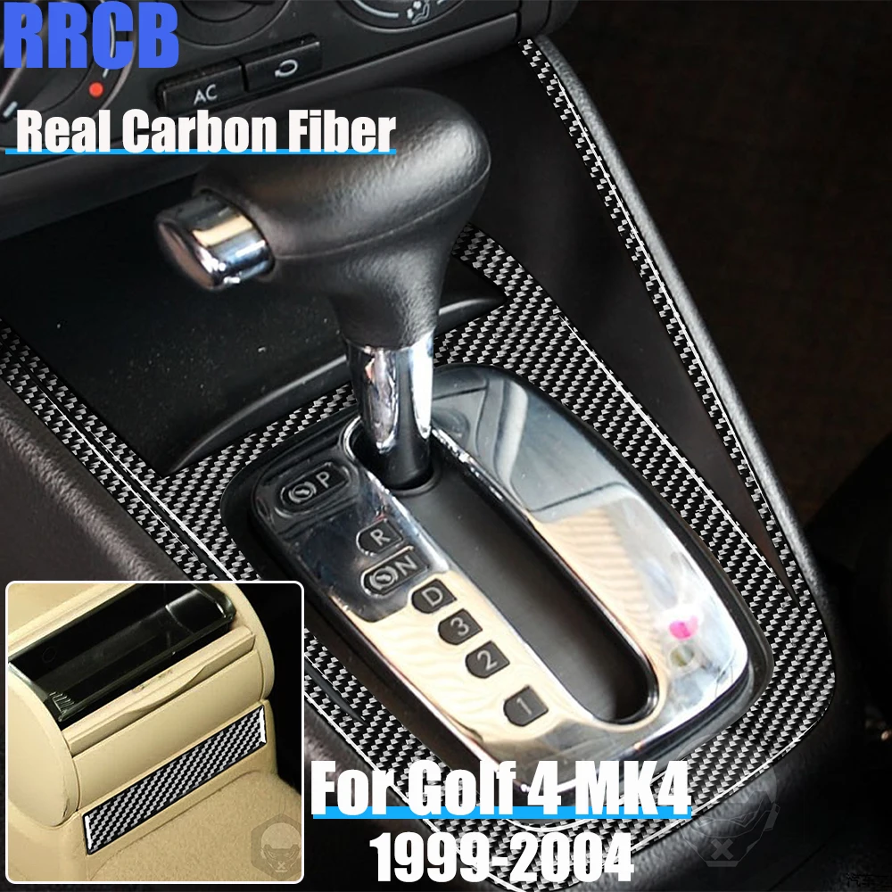 

Настоящие автомобильные аксессуары из углеродного волокна, набор шестерен, мягкая наклейка на чехол для Volkswagen Golf 4 MK4/GTI/R 1999 2000 2001 2002 2003 2004