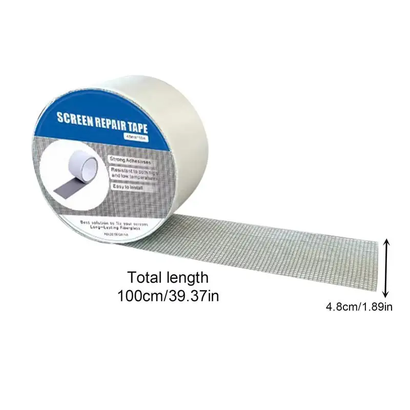 Лента для экрана, сетка для ремонта, сверхмощный комплект для ремонта экрана, прочный клей, пластырь из стекловолокна для дверей, водонепроницаемое покрытие для фиксации отверстий