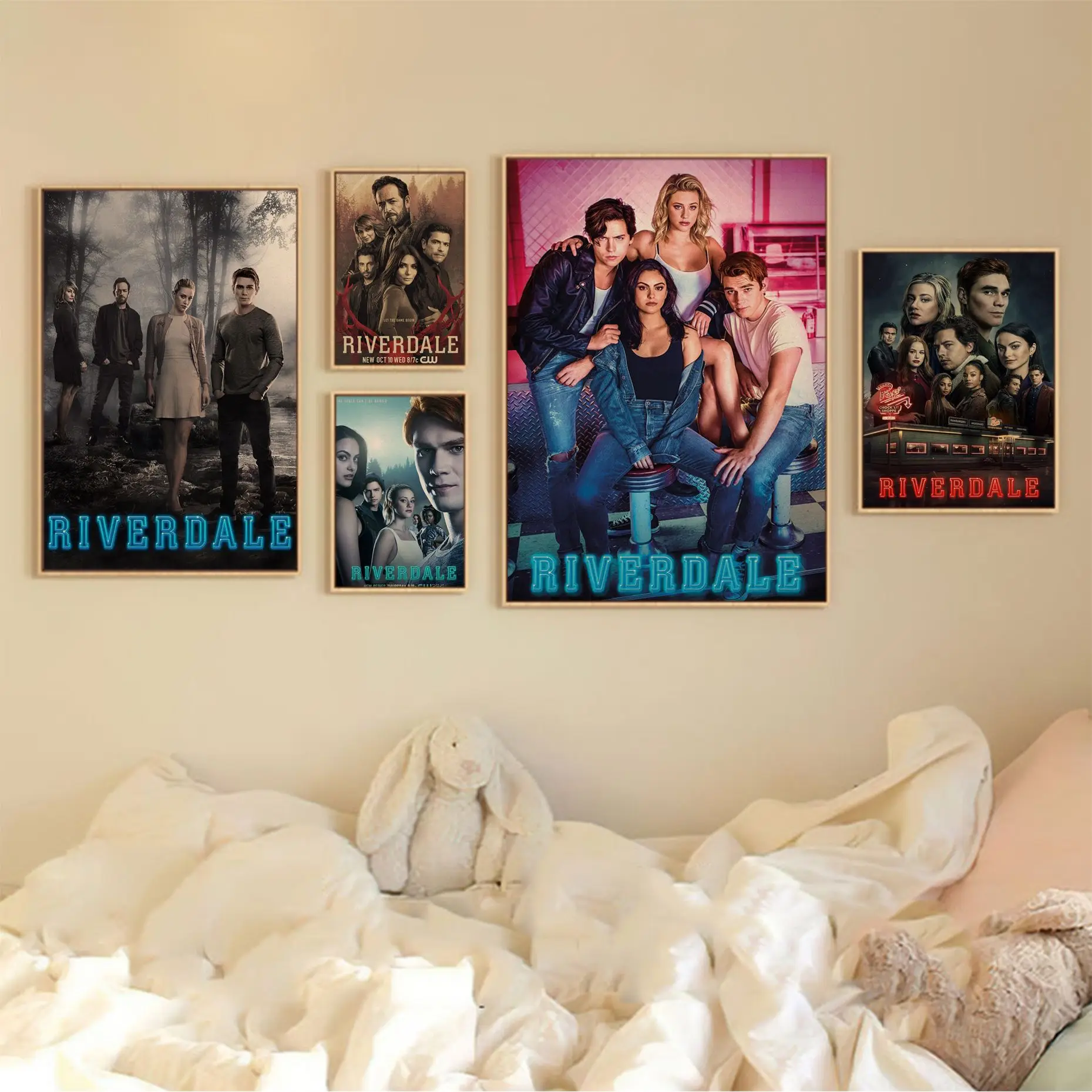 Riverdale Season 5 6 Hot TV Series Show Classic Movie Posters For Living Room Bar Decoration Posters Wall Stickers