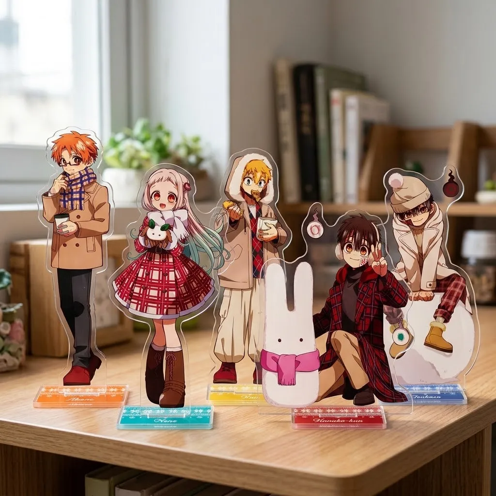 New Anime Toilet-bound Hanako-kun Acrylic Stand Figure Desktop Decoration Collectible Ornament Character Model Gift Keychain