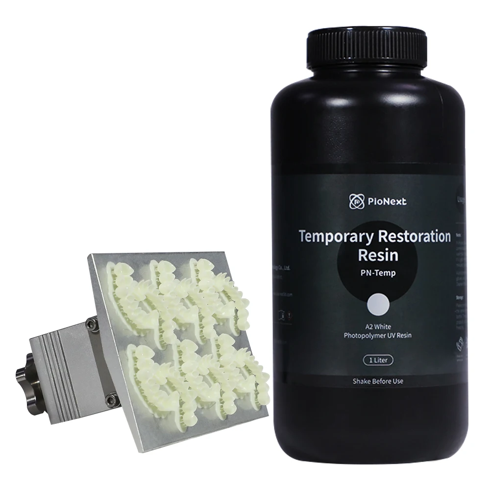 NN A1 A2 طابعة Creality-Pionext راتنجات ثلاثية الأبعاد لجسر التاج المؤقت راتنجات ذاتية المعالجة 500 جرام/1000 جرام #3