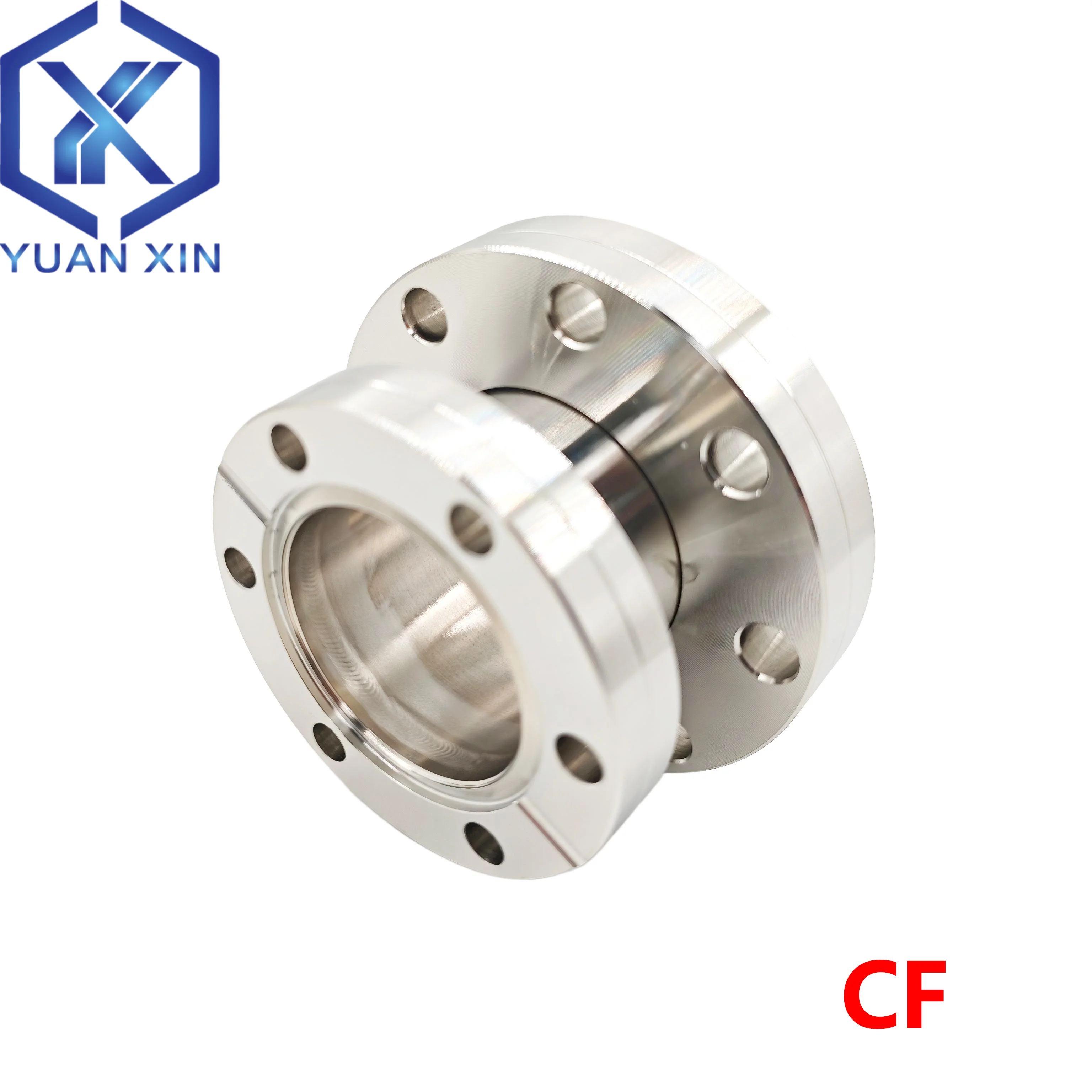 CF vacuum flange reducer CF adapter CF flange concentric reducer   CF Fixed Flange  304 stainless steel