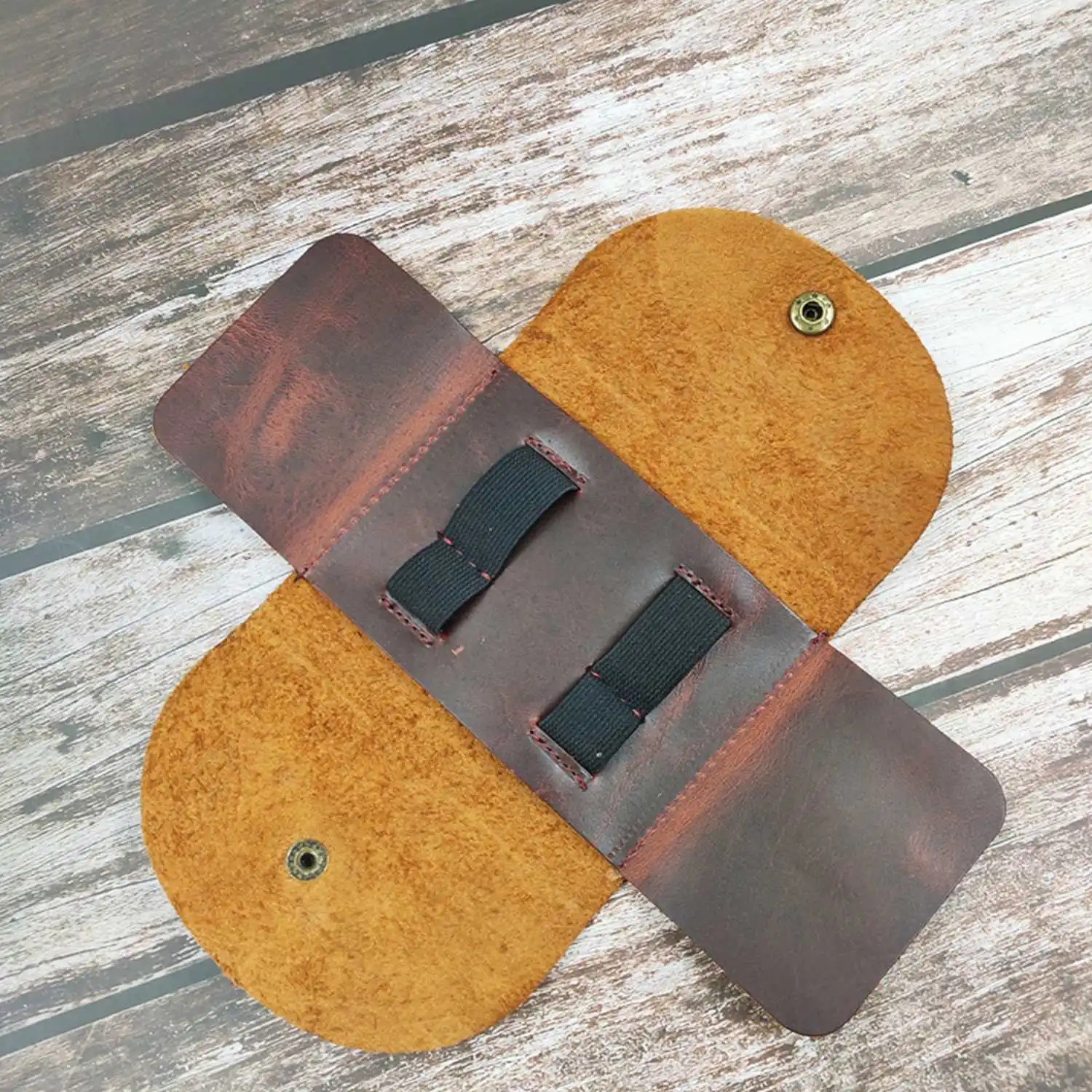 Leather Razor Protective Safety Case/Shaving Travel Pouch Handmade,for Father 'S Gifts