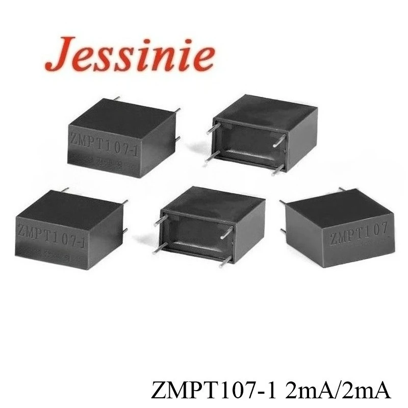 10Pcs/1pc ZMPT107 2mA/2mA High Precision Miniature Micro Voltage Transformer Sensor Isolation Voltage 3000V
