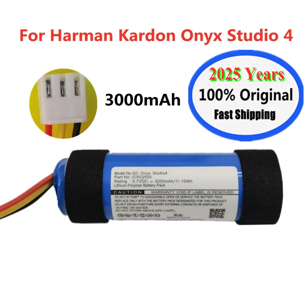 2025 Years Original Speaker Battery For HARMAN KARDON Onyx Studio 4 Studio4 Special Edition Bluetooth Battery Bateria ICR22650