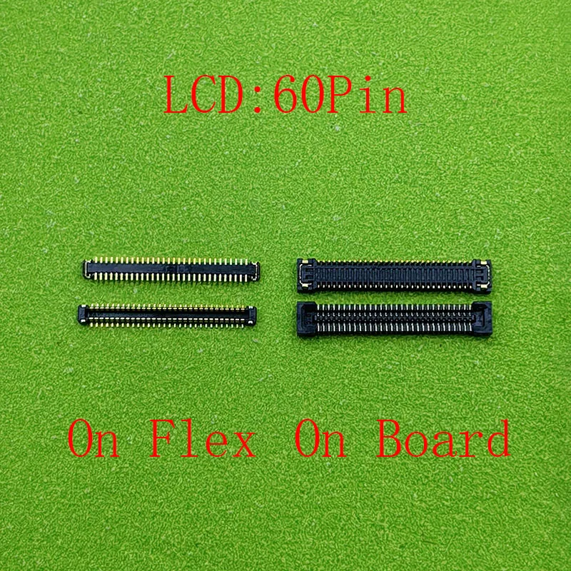 2 قطعة 34 42 60 دبوس شاشة الكريستال السائل محول الأرقام بشاشة تعمل بلمس الشركة العامة للفوسفات موصل الاتصال لباد 6 Air2 IPad6 A1566 A1567 على اللوحة الأم #2
