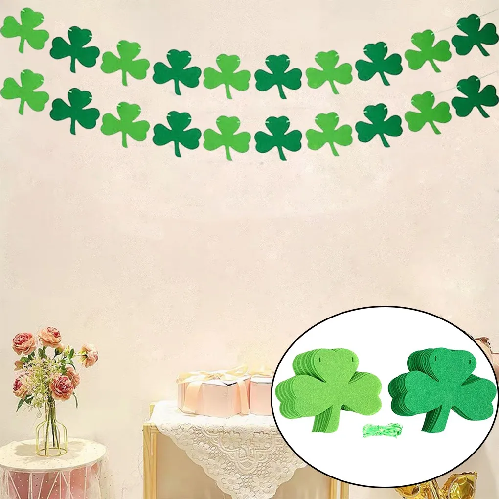 St. Patrick's Day Carnival Party Irish Holiday Decoration Flag Flag Flower