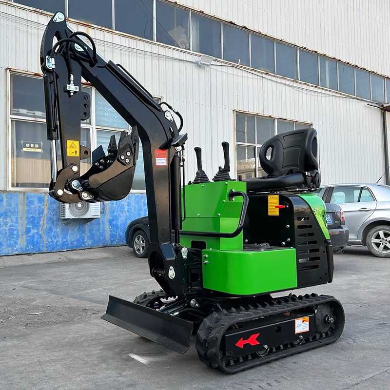 Customized household multifunctional 1.0 ton small garden excavator