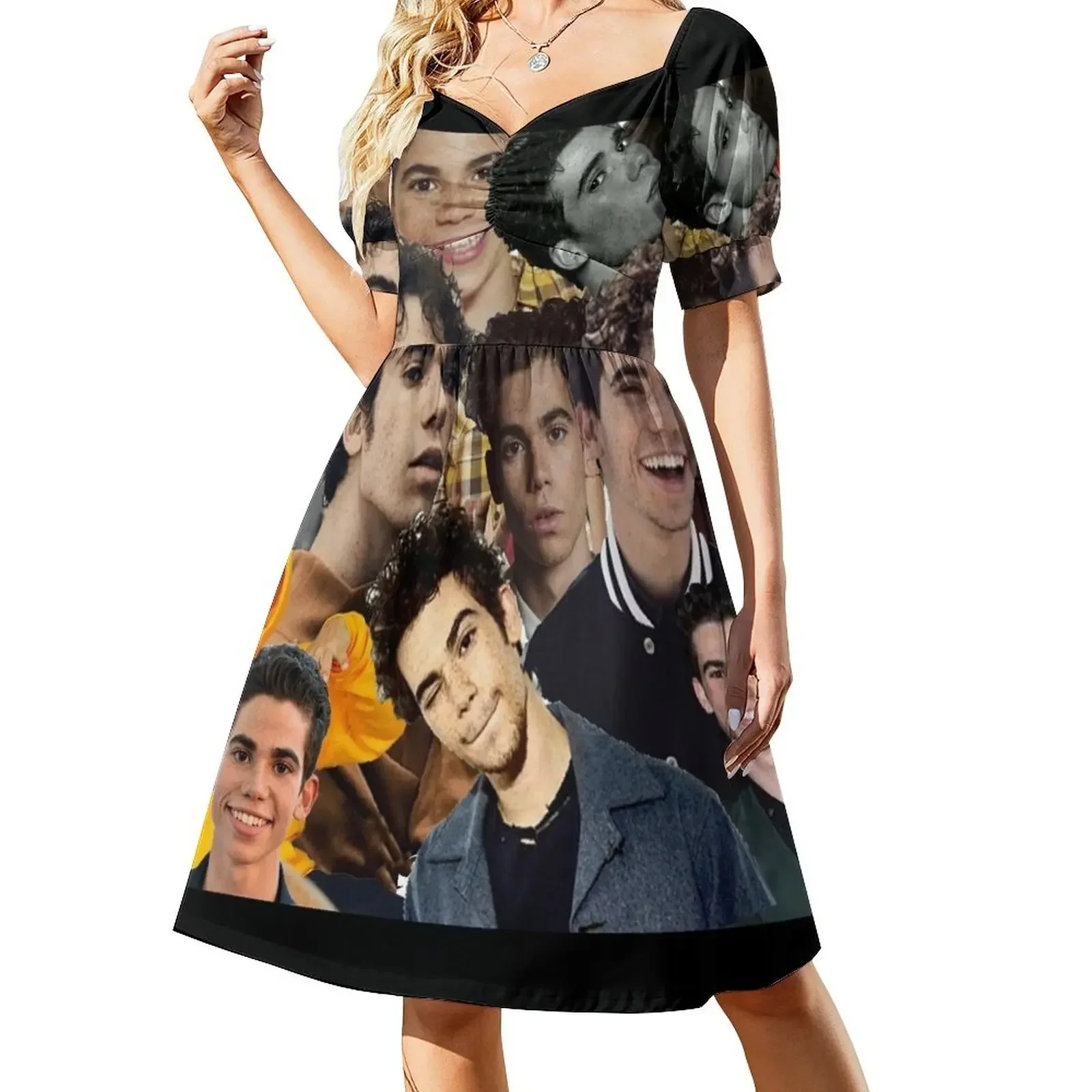 

Cameron boyce collage design 2019 Sleeveless Dress clothes for woman dress party evening elegant luxury celebrity Dress