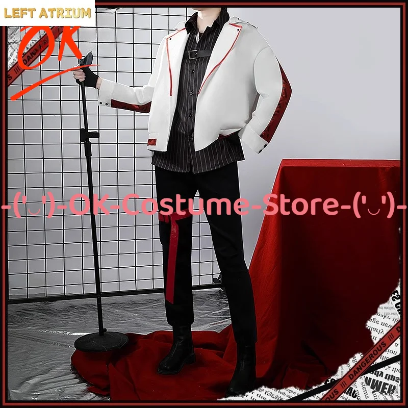 

[Customized Size] NIJISANJI Vtuber Lauren Cosplay Costume Anime Character Band Outfit Halloween Carnival Party Uniform Suit
