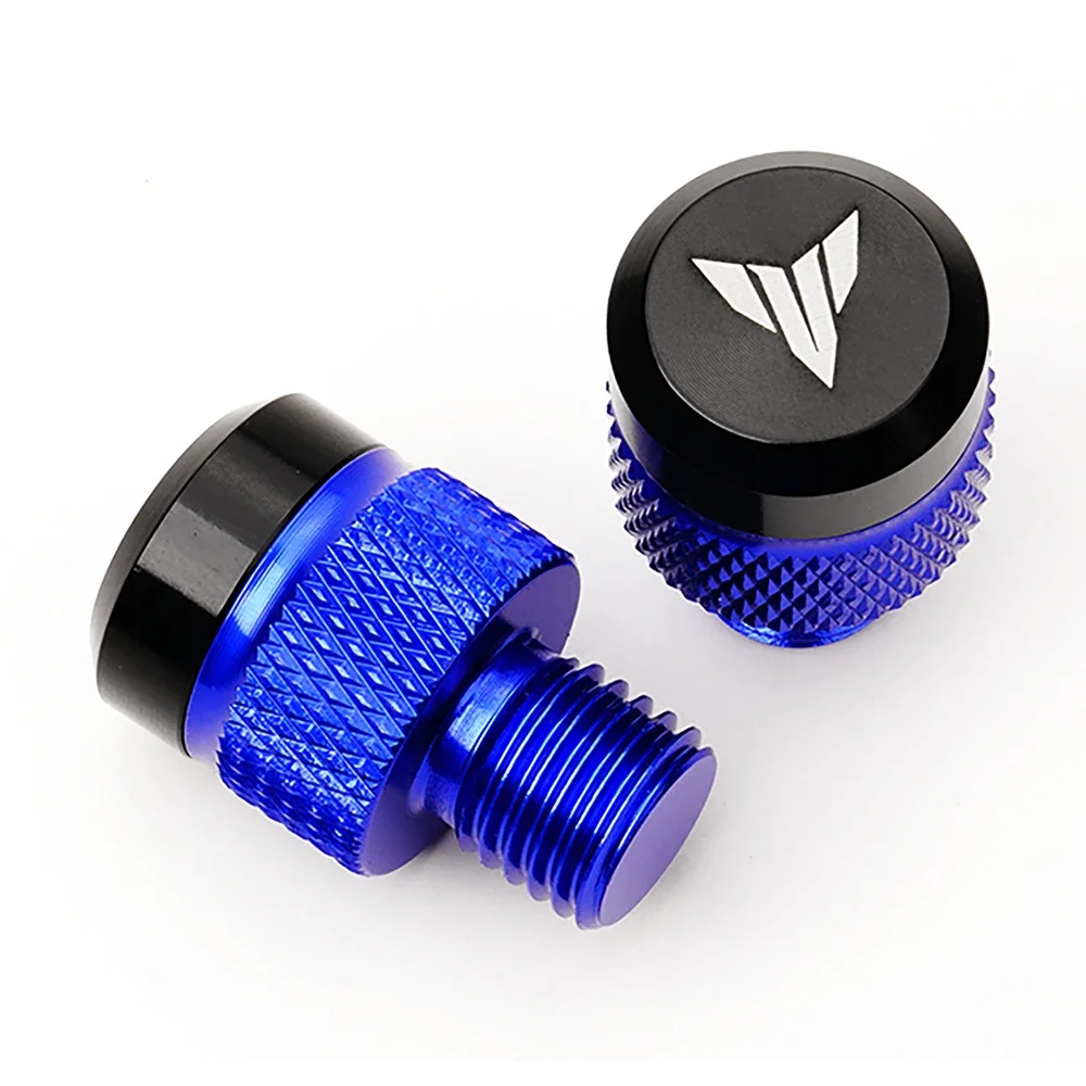 2025 لياماها MT 07 09 10 SP MT07 MT09 MT10 MT15 MT25 FZ09 FZ07 دراجة نارية الملحقات M10 مرآة ثقب التوصيل قبعات المسمار غطاء