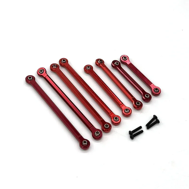 Metal Accessories RGT 18800 RC 1/18 Ripper Remote-Controlled Climbing Vehicle Pull Rod 8 Pieces of Parts
