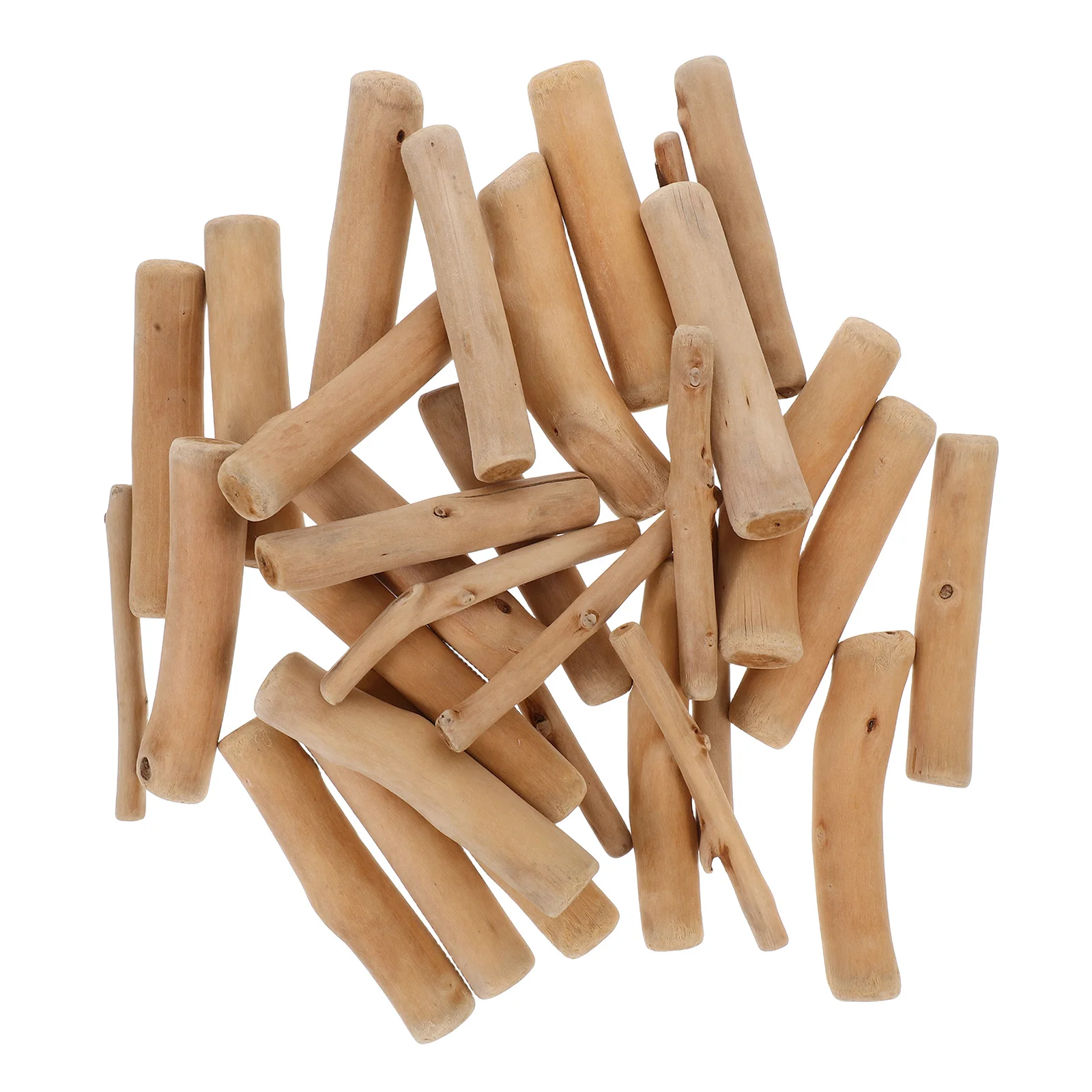 

250g Pack Natural Antiseptic Wooden Driftwood Rod Bars 8cm DIY Handmade Home Office Bedroom Decoration Natural Driftwood Decor