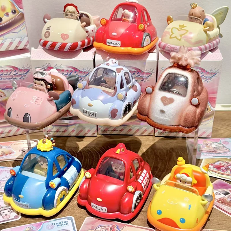 

HEYONE-bumper Cars Max Cuteness Mode Series Mystery Box Blind Box Guess Toys Bag Anime Figure Desktop Ornaments Model Gift Girl
