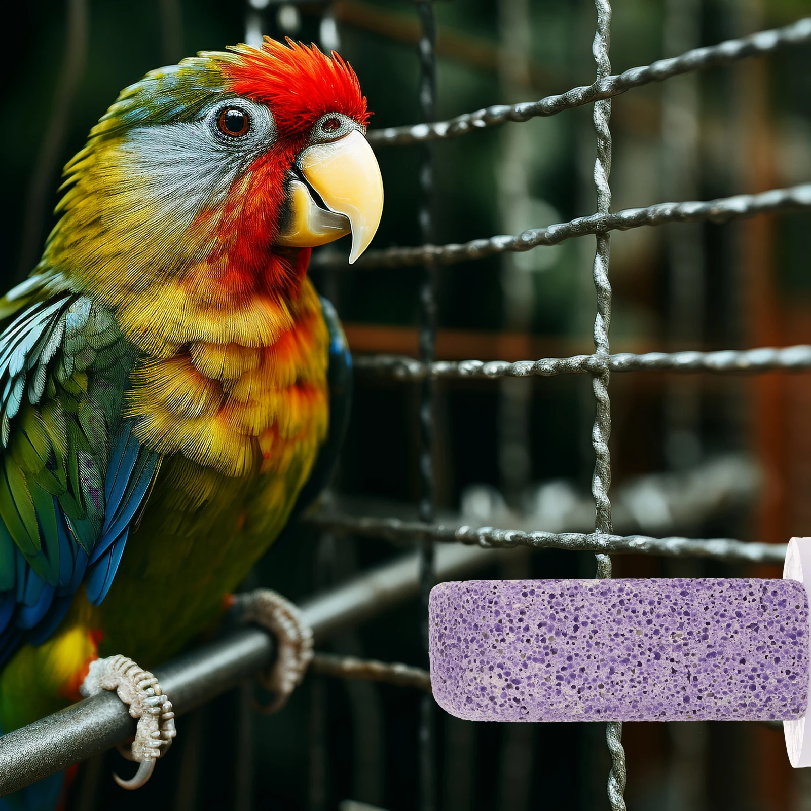 

Bird Perch Standing Parrot Stick Birds Rest Platform Pet Supplies Pumice Cage