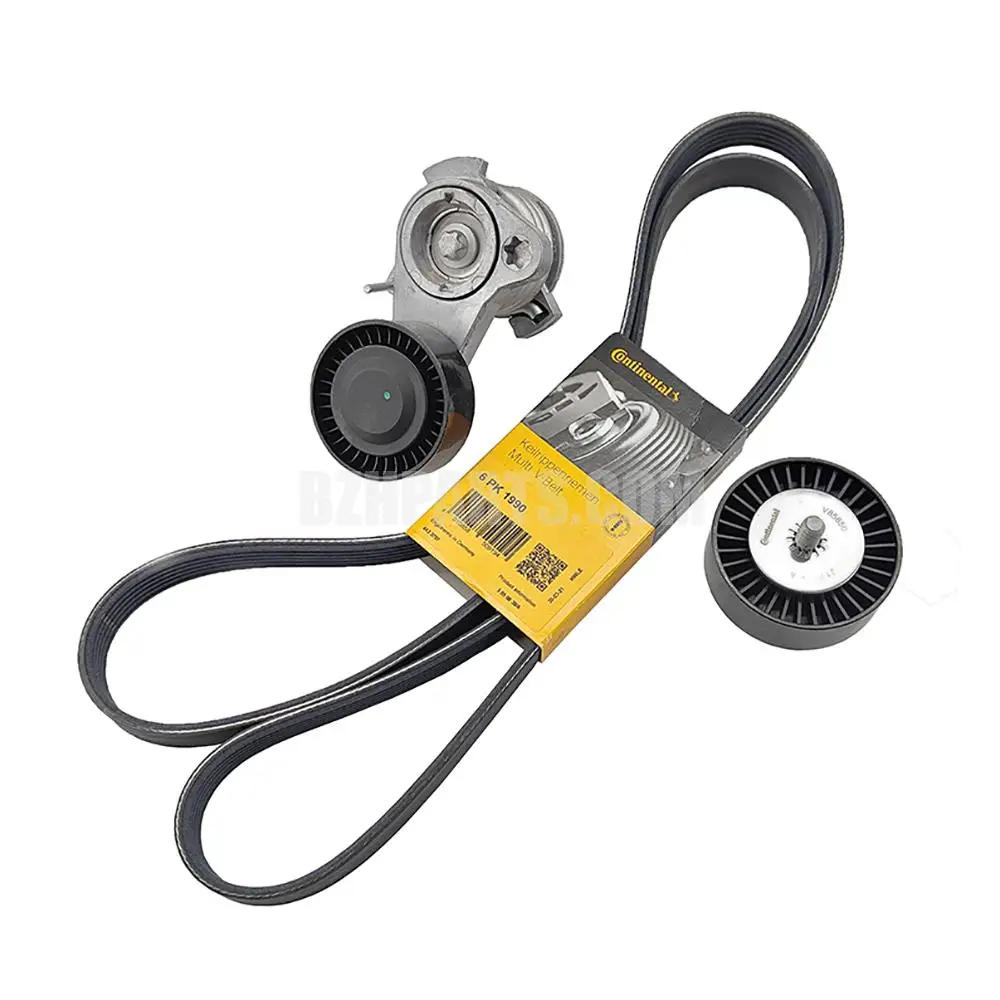 Continental Drive Belt Tensioner Assembly 6PK1990K 11288624196/11287628650/11287535860 For BMW N52 128ii325i328i330i525i528i X5