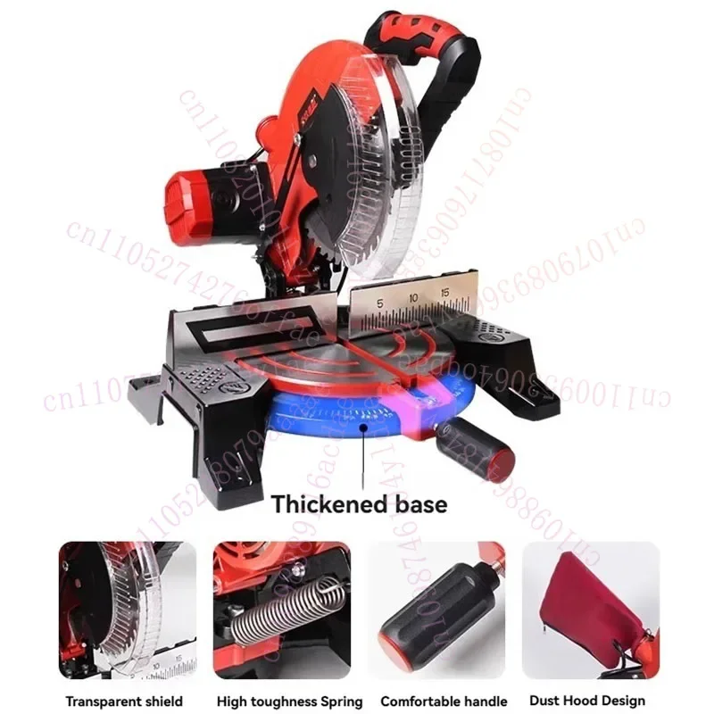 2200W/1500W Woodworking Multifunctional Compound Saw 45 Degrees Cutting Machine High-power Table Saw Aluminum Miter Saw