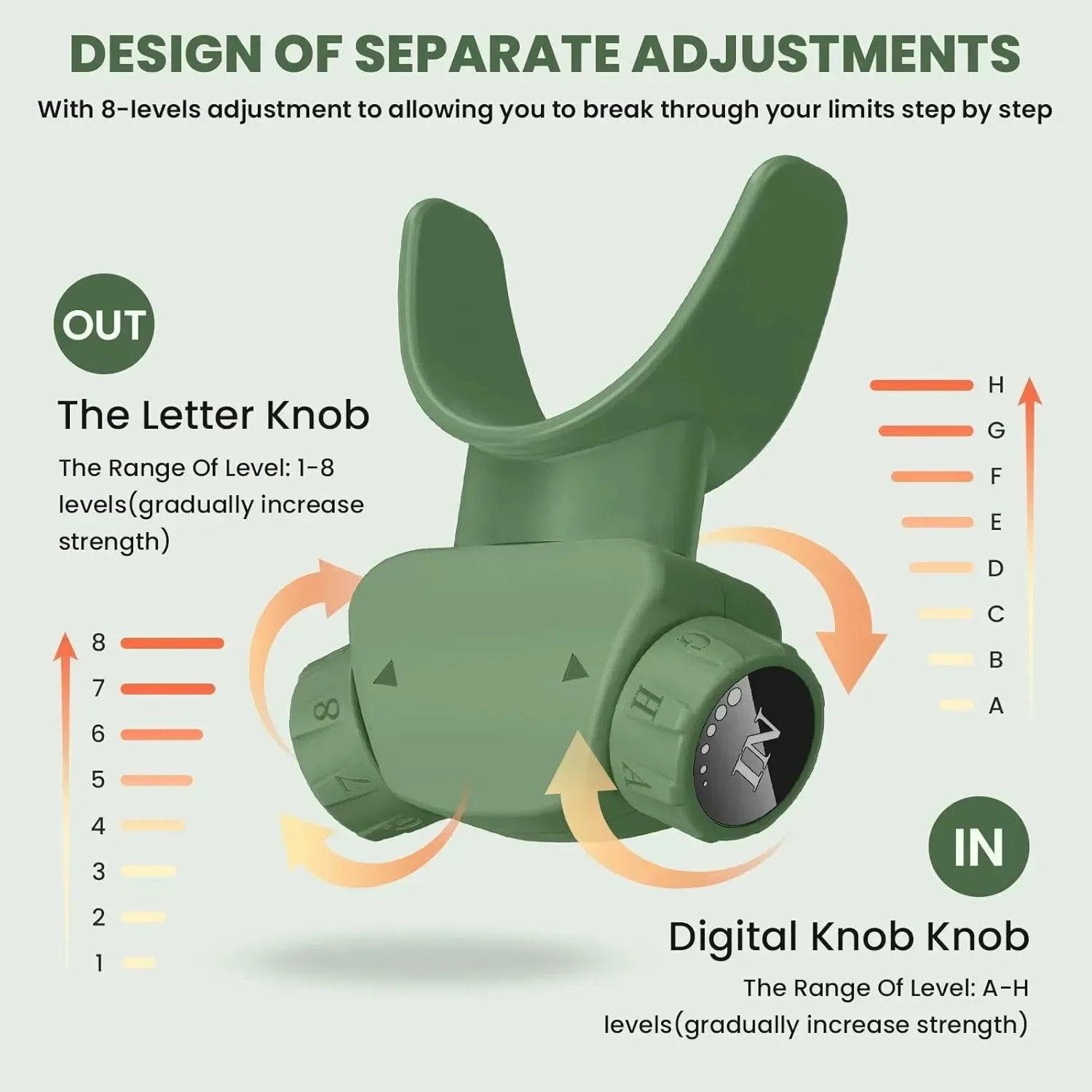Adjustable Resistance Exerciser Device Enhance Performance Breathing Trainer Lung Breath Trainer