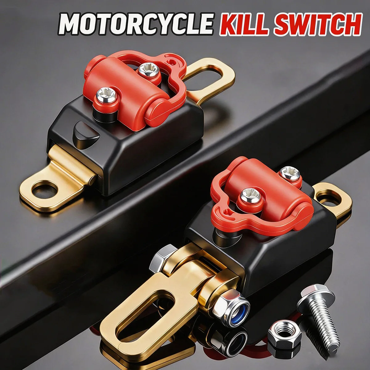 Universal 12V 24V Car Motorcycle Battery Disconnect Switch Thickened Copper Anti Leakage Power Cut Off Protector Hand Tool