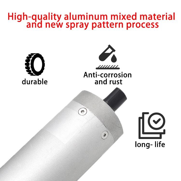 Factory Custom Servo Motor DC24V 100W 2000rpm Incremental Encoder Position Feedback for Speed Gate Turnstile Servo motor