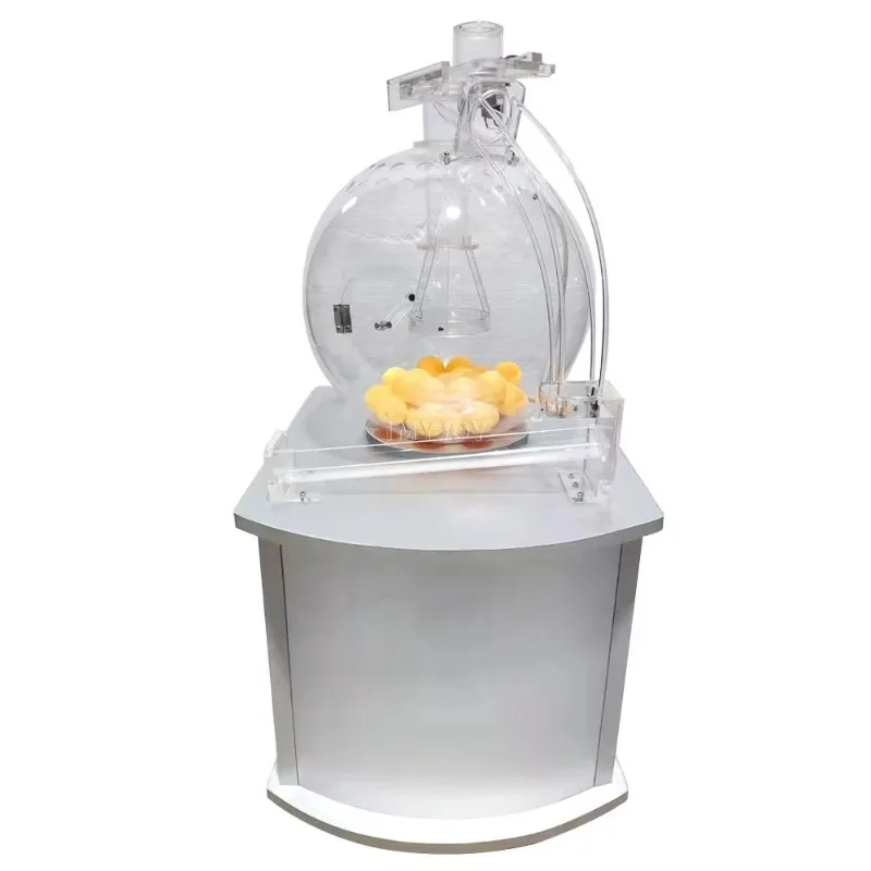 Novel Lotto Lucky Lottery Draw Wins Number Ball Tool Gadget Blower Machine