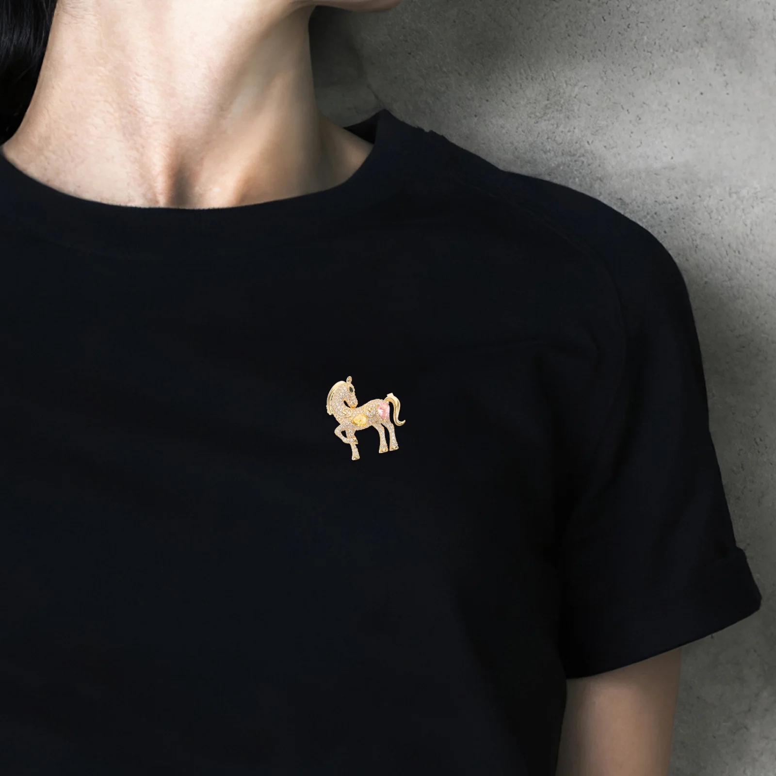 

Diamond Brooch Crystal Pin Elegant Vintage Style for Wedding Party Gift Accessories Rhinestone Decoration Charm Jewelry