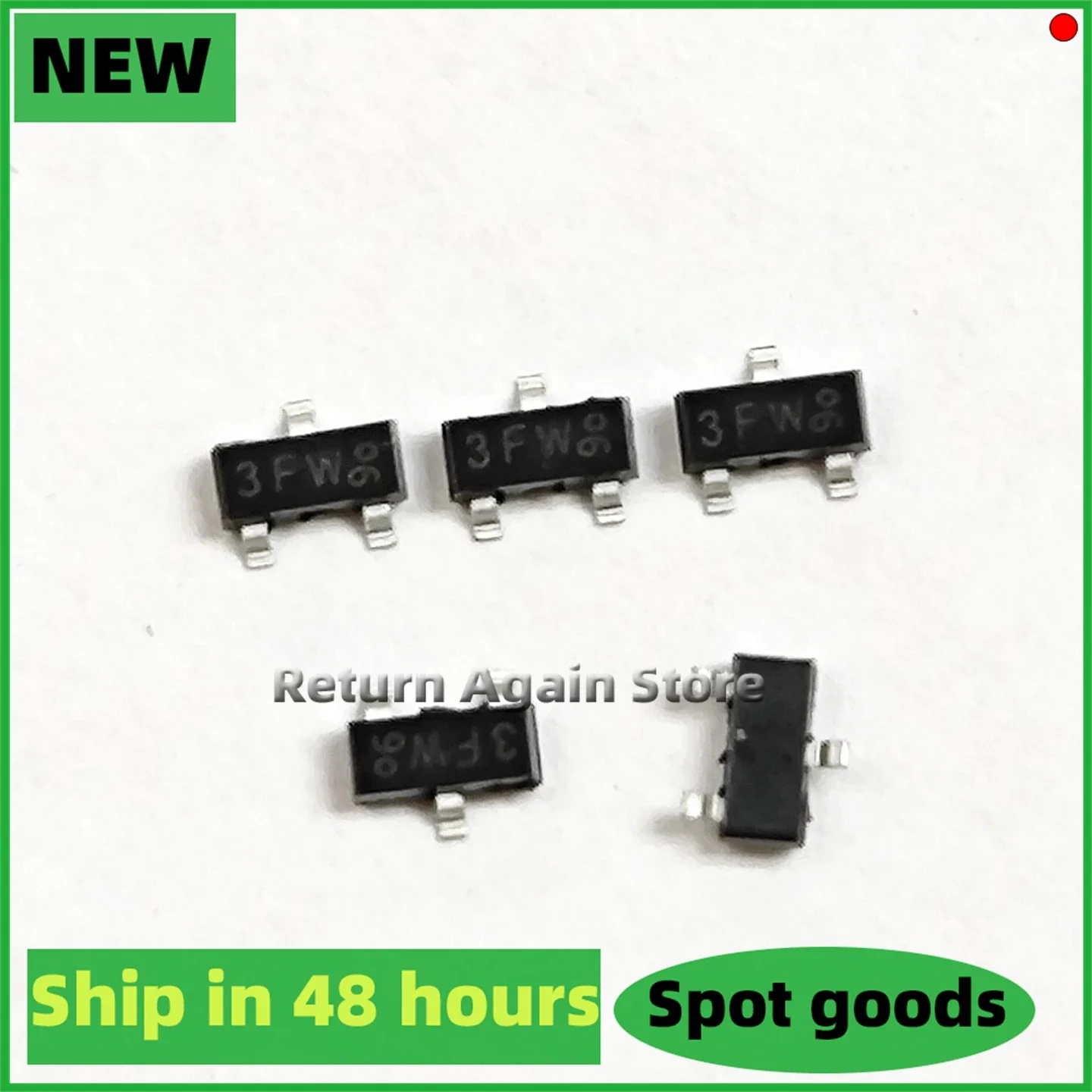 50PCS/LOT BC857B Marking code 3FW BC847B 1FW SOT-23 new original