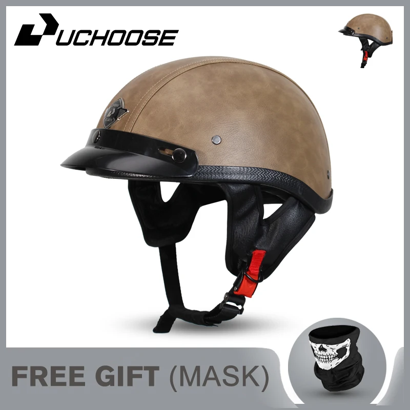 

Ретро мотоциклетный шлем мото шлем для мужчин и женщин полушлем Casco Four Seasons езда на скутере Capacetes