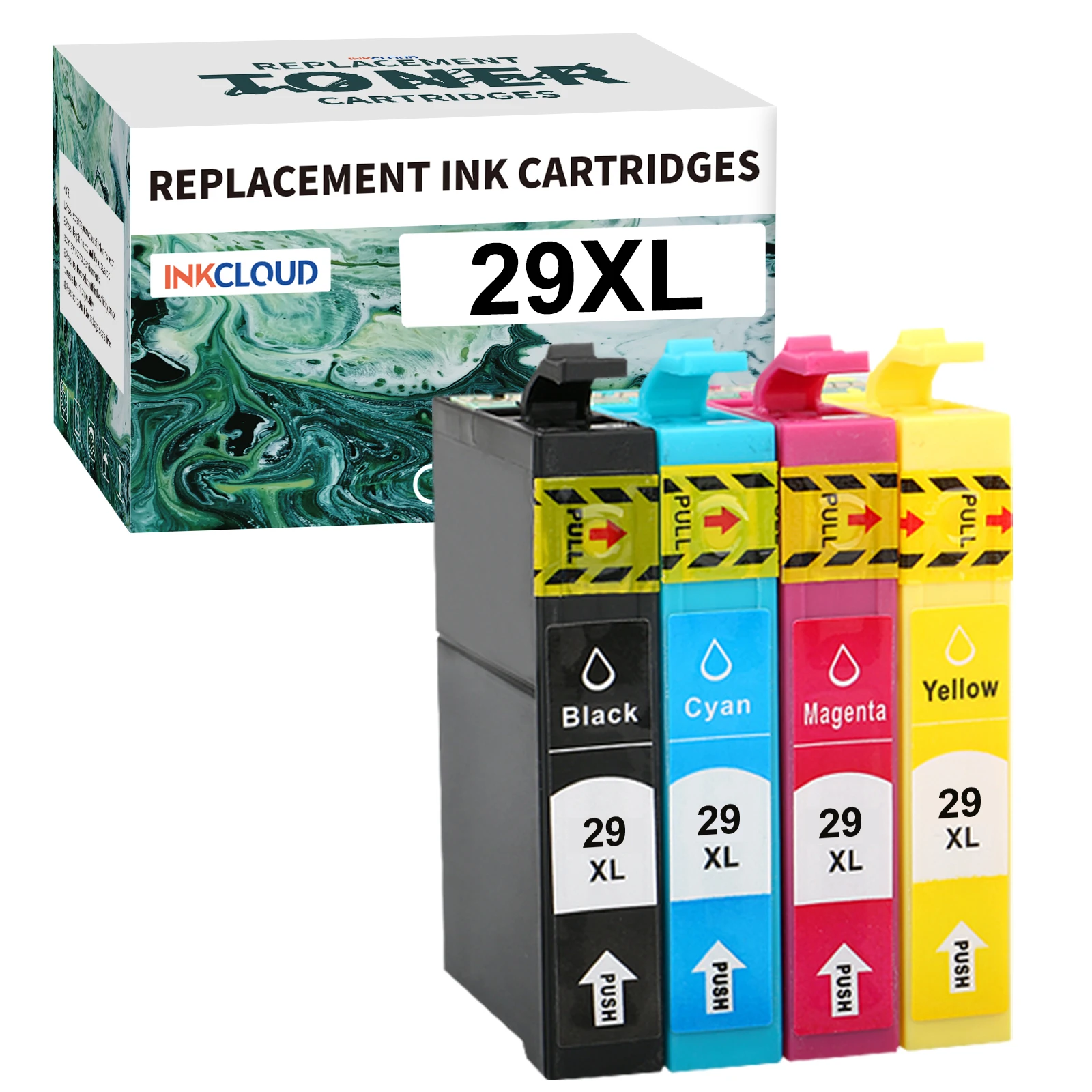 INKCLOUD 29XL Cartucce d'inchiostro compatibili con Epson 29XL 29XL per XP-342 352 452 332 245 442 255 355 455 247 432 435 335 345